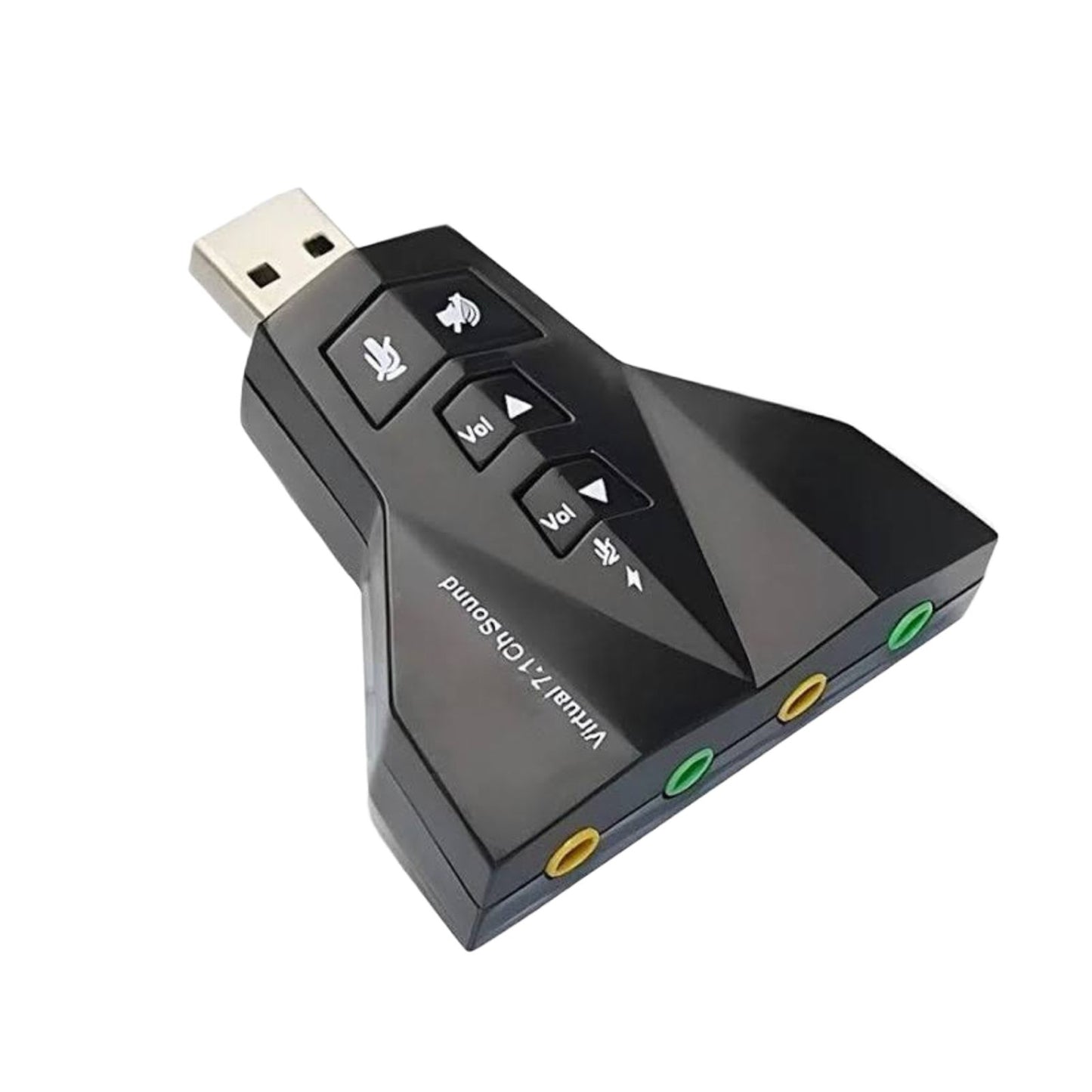 Adaptador Knup Para Placa De Som USB 2.0 Alta Qualidade HB-T65