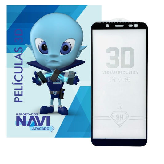Película De Vidro 3D Para Samsung J7 Prime Branca