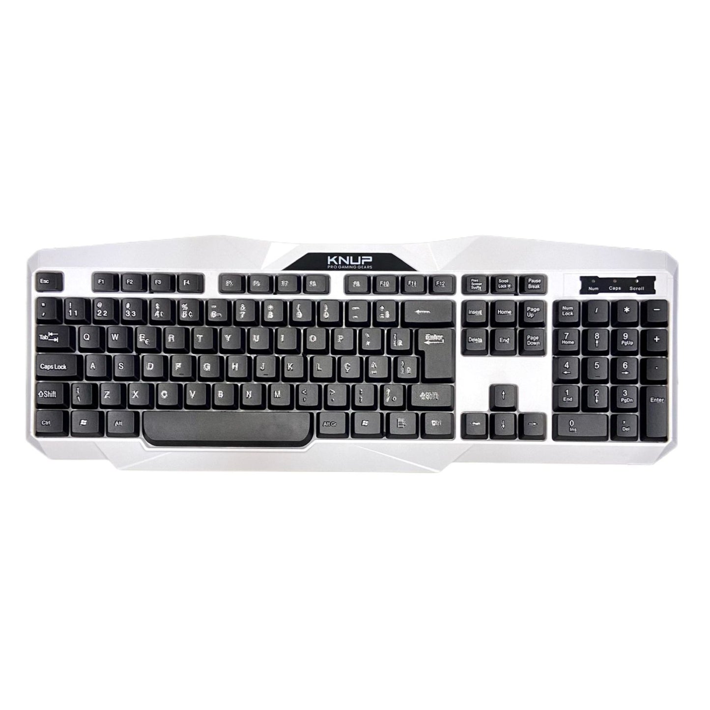 Teclado Knup Gamer Madset LED RGB TE-119