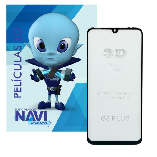 Película De Vidro 3D Para Motorola G8 Plus