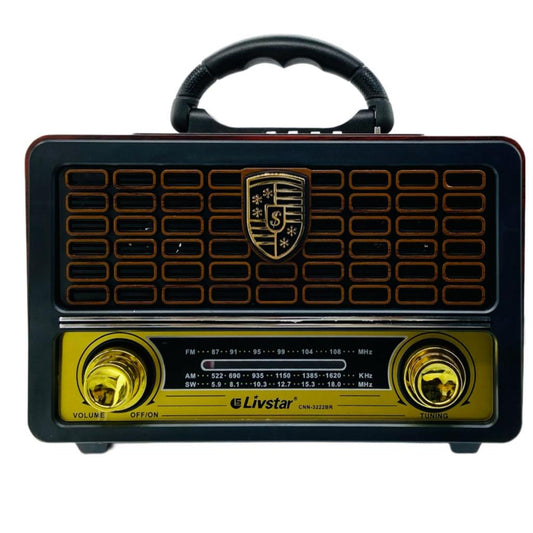 Rádio Retrô 3 Bandas FM AM SW CNN-3221