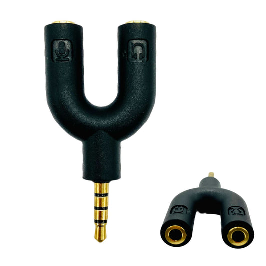 Cabo Adaptador XCELL P2 Para Dois P3 Fone e Microfone XC-ADP-12