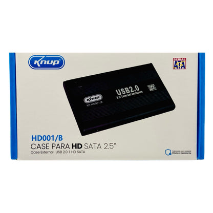 Case Para HD Knup Sata 2.5 USB 3.0 Em Alumínio