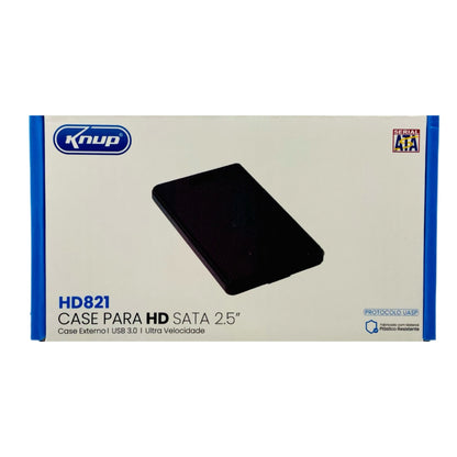 Case Para HD Knup Sata 2.5 USB 3.0 Ultra Velocidade