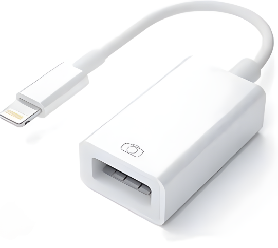 Adaptador De Câmera AlphaGold Lightning Para USB 3.0 CBA-02
