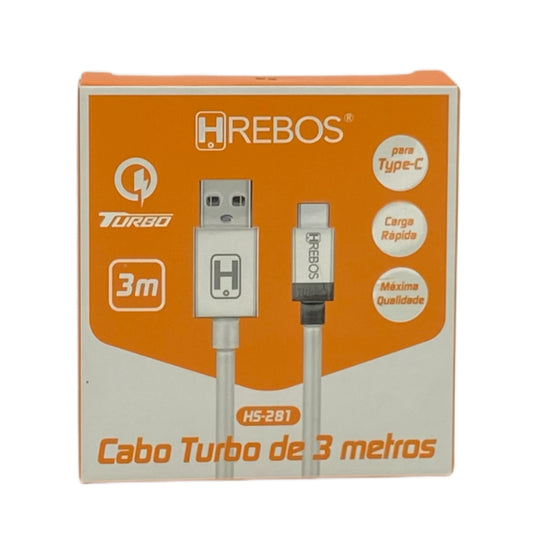 Cabo Hrebos Tipo C 3 Metros HS-281