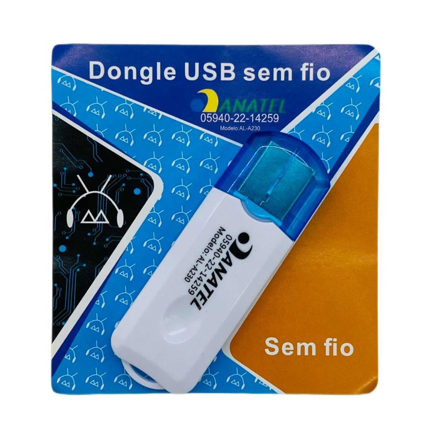 Adaptador Receptor de Música Sem Fio Para Som USB AL-A230