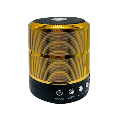 Mini Speaker A'Gold Bluetooth Colorida WS-887