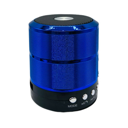 Mini Speaker A'Gold Bluetooth Colorida WS-887
