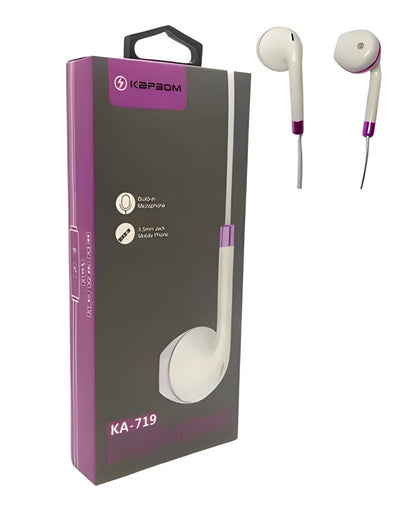 Fone De Ouvido Com Fio 1,2 Metros P2 Kapbom KA-719