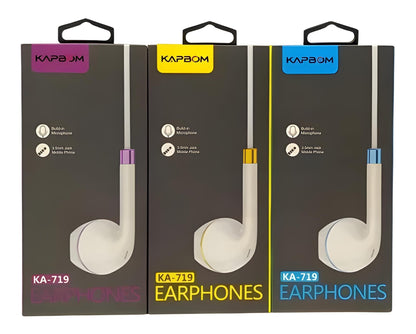 Fone De Ouvido Com Fio 1,2 Metros P2 Kapbom KA-719