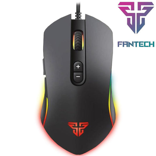 Mouse Gamer Jogo Macro RGB Fantech Thor X9 7 Botões 4800DPI