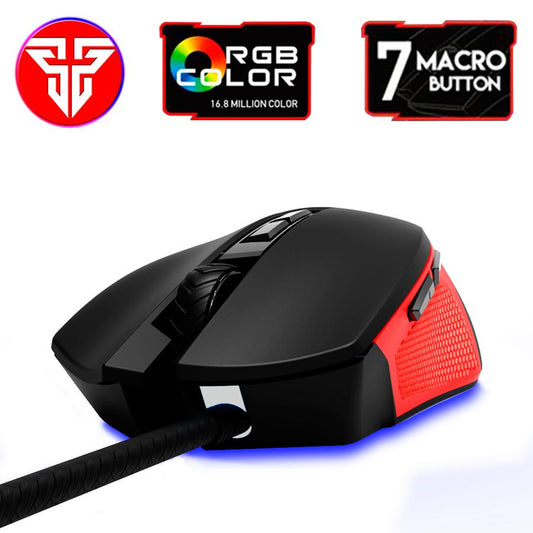 Mouse para Jogos Macro RGB Fantech Phantom X15 7 Botôes