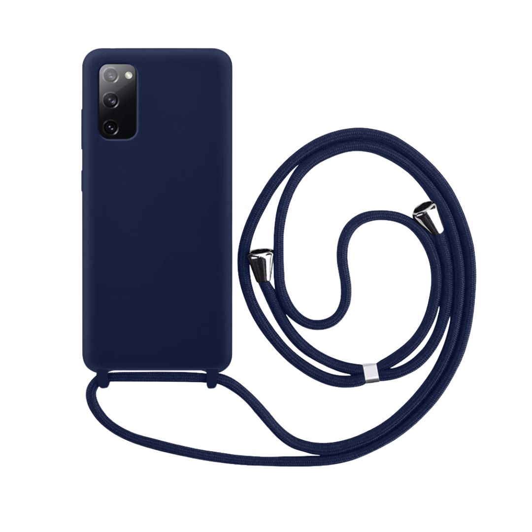 Capa com Alça Ajustável para Samsung S - Azul