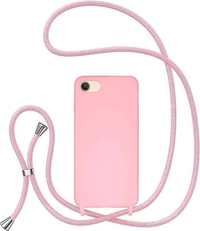 Capa com Alça para iPhone - Pink