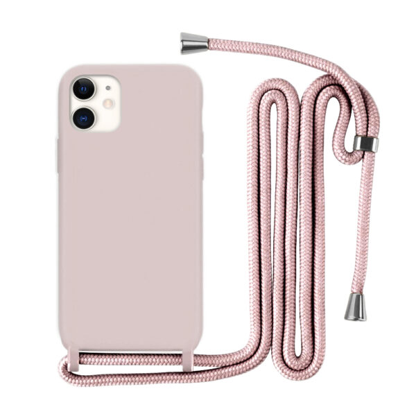 Capa Com Alça para iPhone - Rosa
