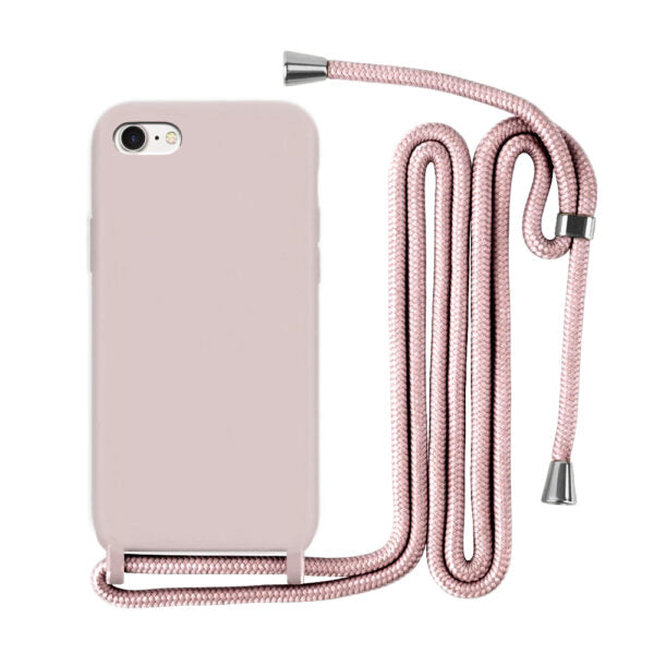 Capa Com Alça para iPhone - Rosa