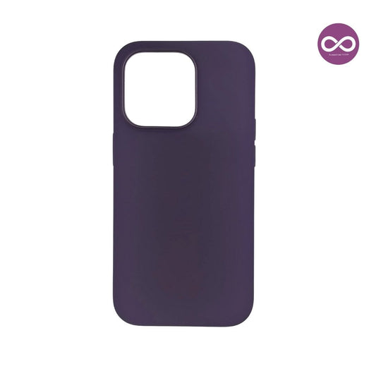 Capa Silicone MagSafe para iPhone - Roxo