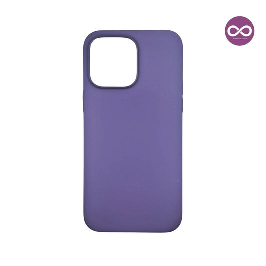 Capa Silicone MagSafe para iPhone - Roxo