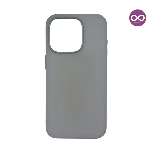 Capa Silicone MagSafe para iPhone - Grafite