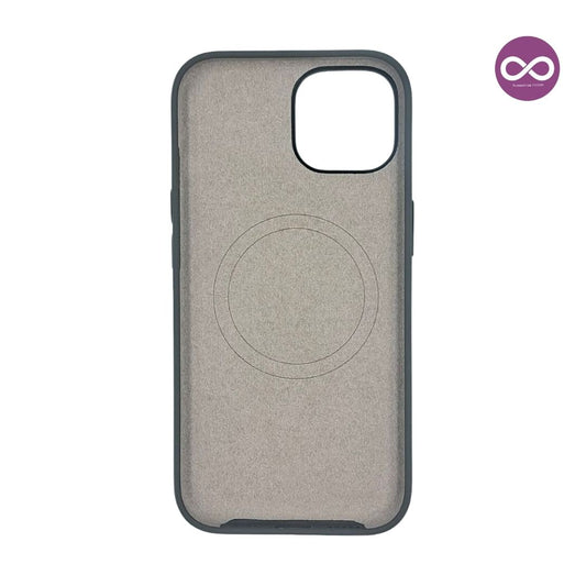 Capa Silicone MagSafe para iPhone - Grafite