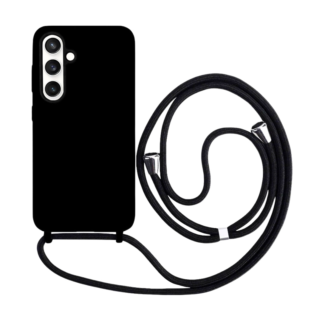 Capa com Alça Ajustável para Samsung S - Preto