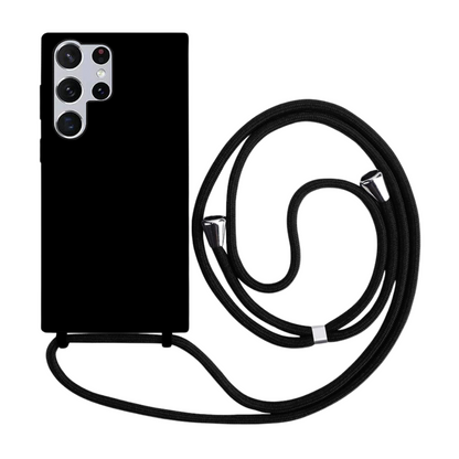 Capa com Alça Ajustável para Samsung S - Preto