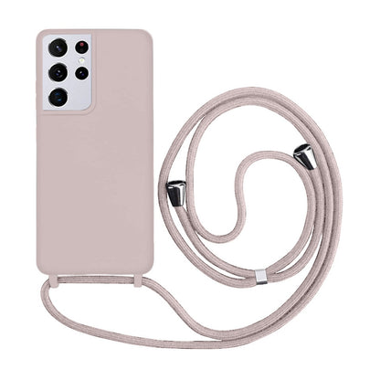 Capa com Alça Ajustável para Samsung S - Rosa