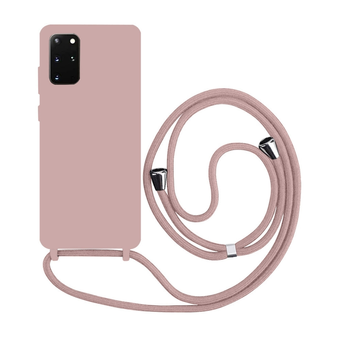 Capa com Alça Ajustável para Samsung S - Rosa