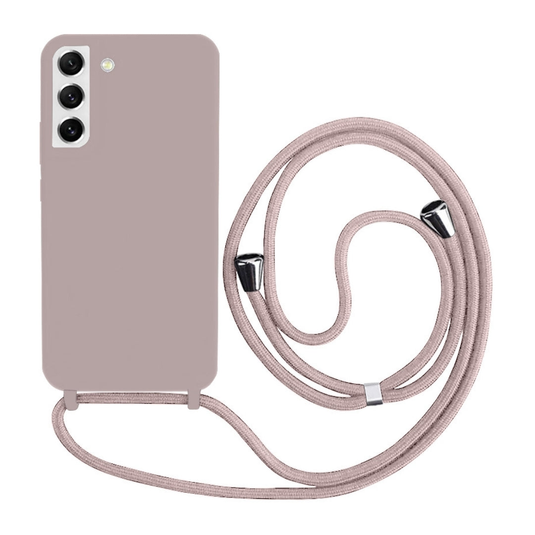 Capa com Alça Ajustável para Samsung S - Rosa