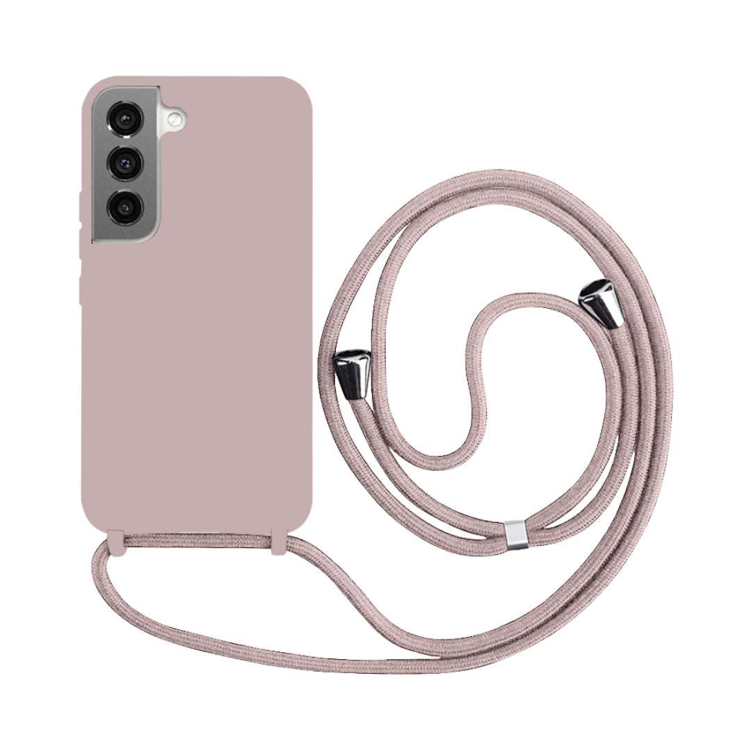 Capa com Alça Ajustável para Samsung S - Rosa