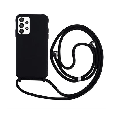 Capa com Alça Ajustável para Samsung A - Preto