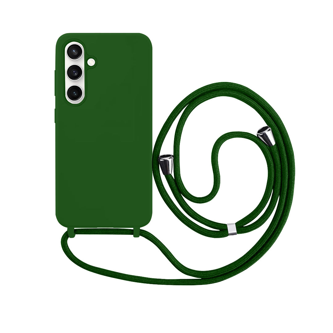 Capa com Alça Ajustável para Samsung S - Verde