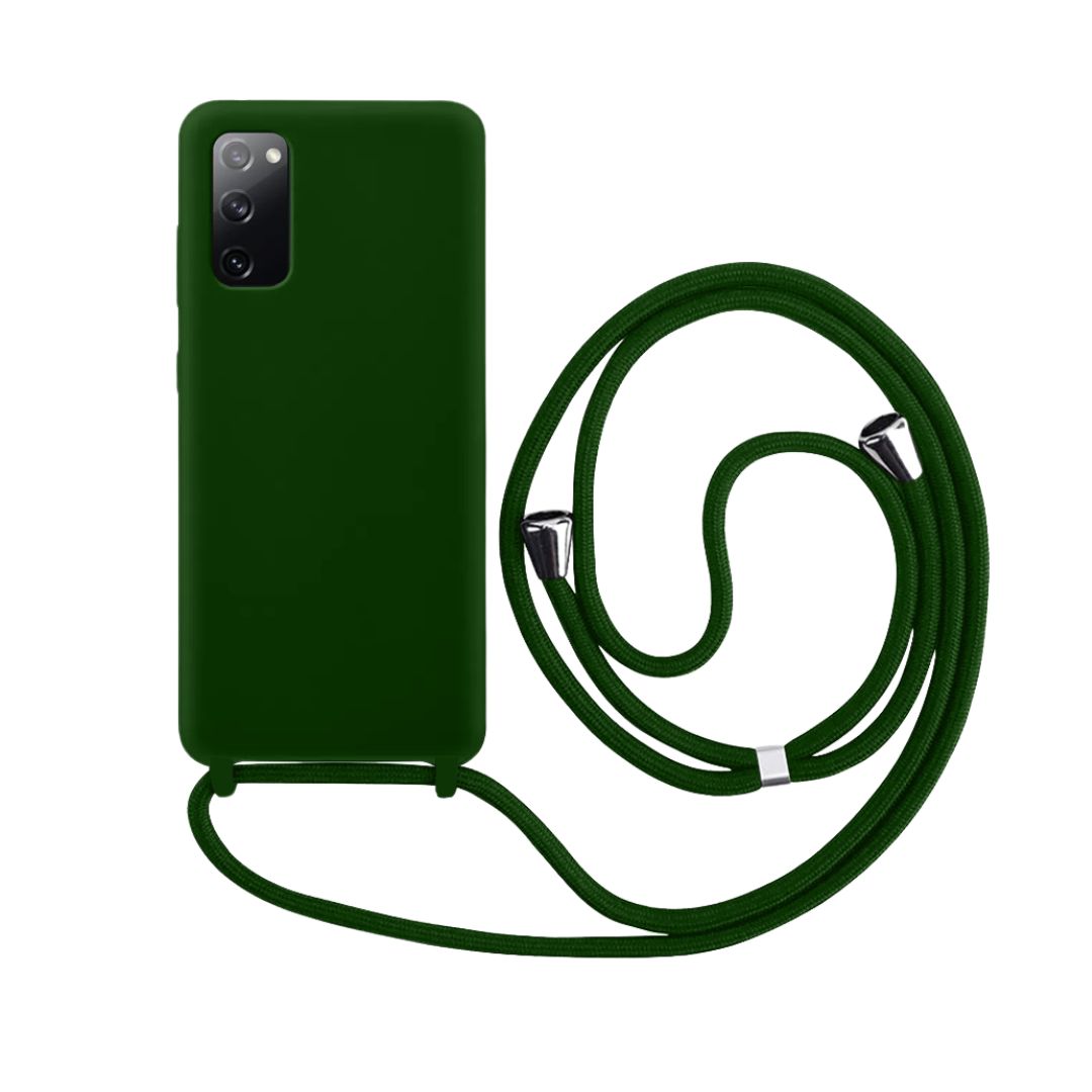 Capa com Alça Ajustável para Samsung S - Verde