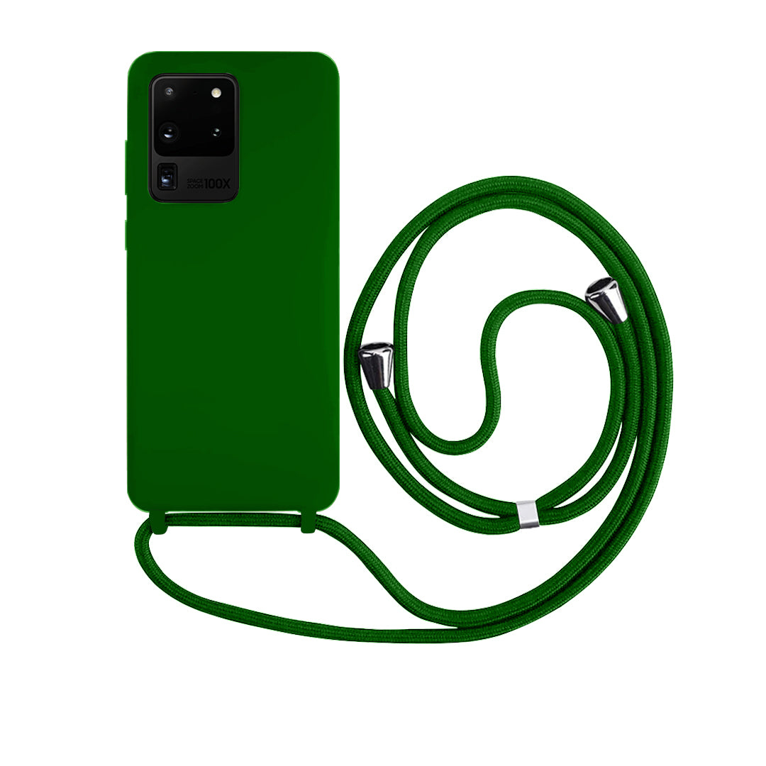 Capa com Alça Ajustável para Samsung S - Verde