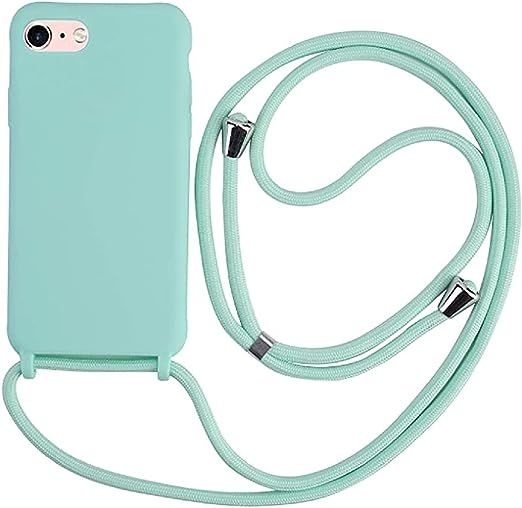 Capa com Alça para iPhone - Verde Menta
