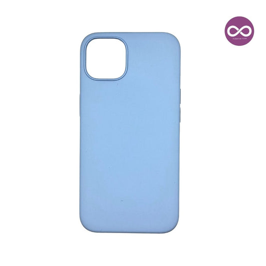 Capa Silicone MagSafe para iPhone 13 - Azul Claro