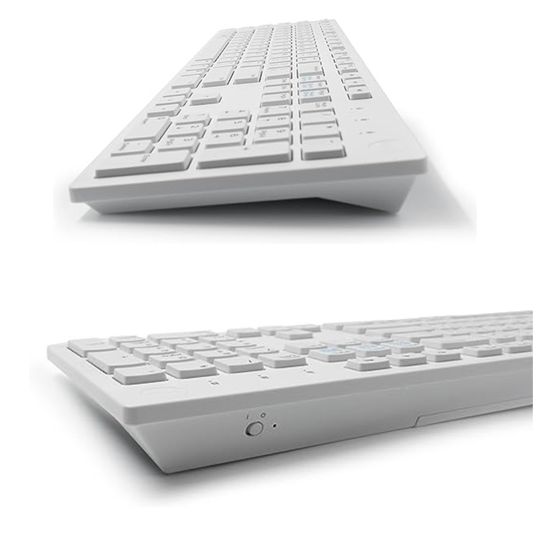 Teclado Sem Fio e Mouse USB Wireless - ABNT2