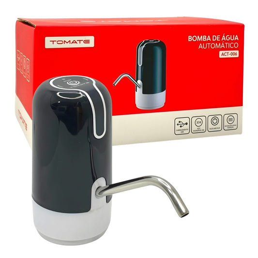 Bomba De Água Elétrica Para Galão Recarregável Tomate ACT-006