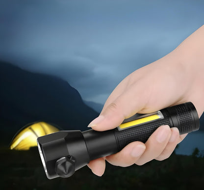 Lanterna Recarregável USB Alta Potência 450 Lúmens Inova KV-735