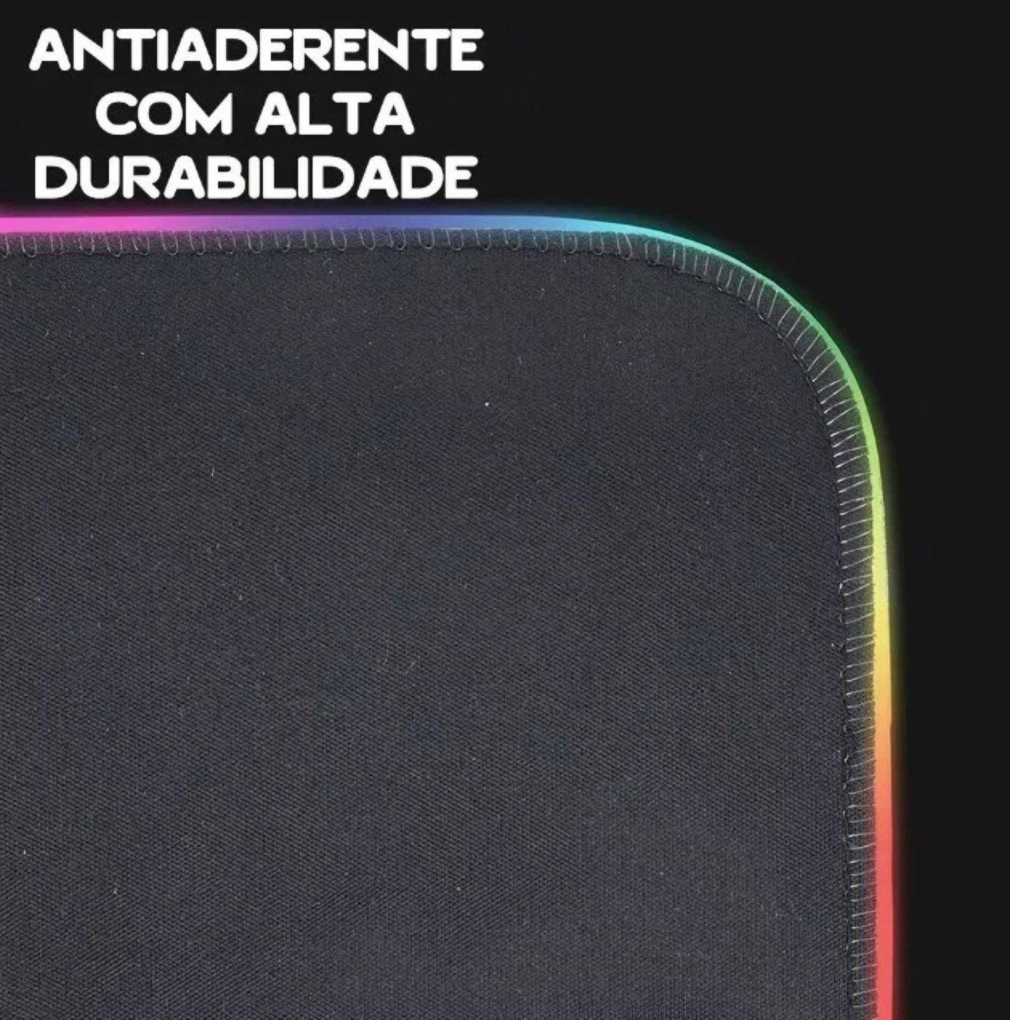 Mouse Pad Gamer Com Led RGB Antiderrapante Impermeável B-Max BM-781