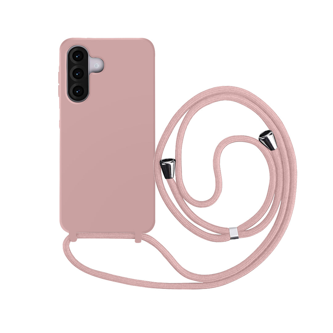 Capa com Alça Ajustável para Samsung S - Rosa