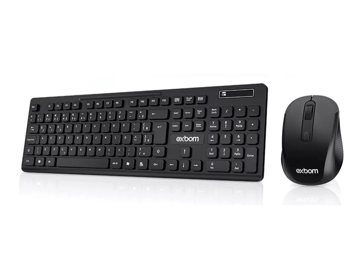 Teclado E Mouse Sem Fio