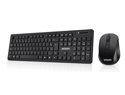 Teclado E Mouse Sem Fio
