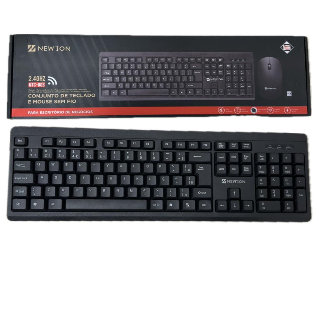 Teclado E Mouse Sem Fio