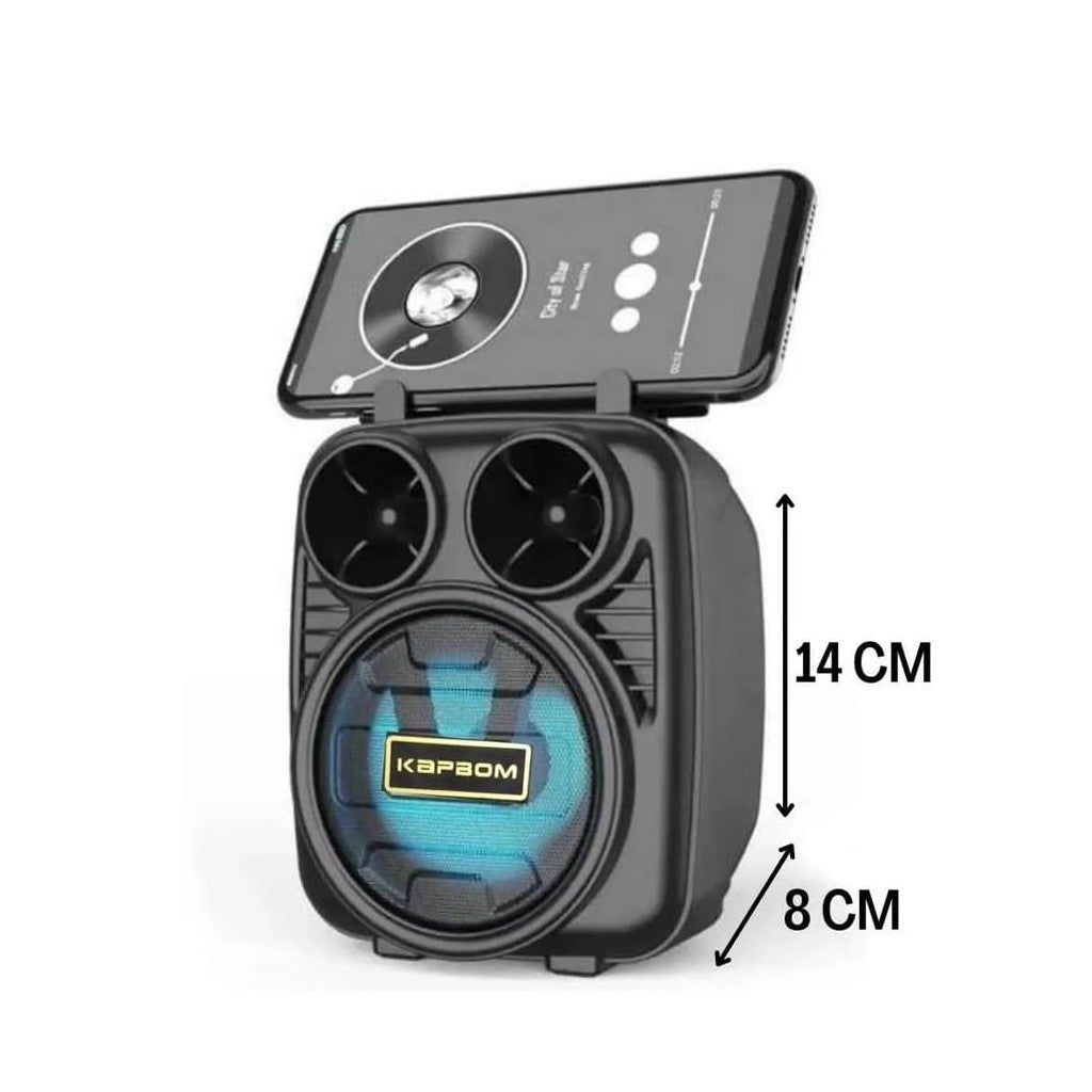 Caixa De Som Bluetooth Com Led KA8001
